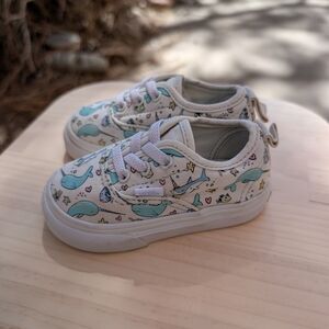 Narwhal Toddler Vans Sneakers